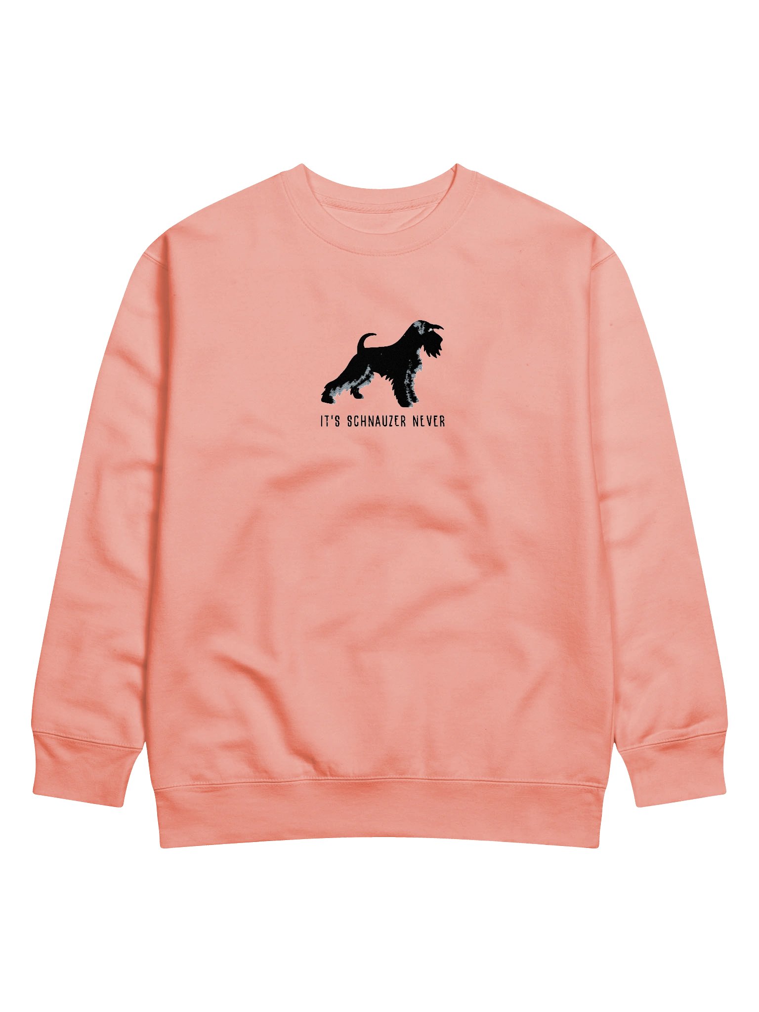 It's Schnauzer Never Sweatshirt (Embroidered) of a Miniature Schnauzer(Black) product image (15)