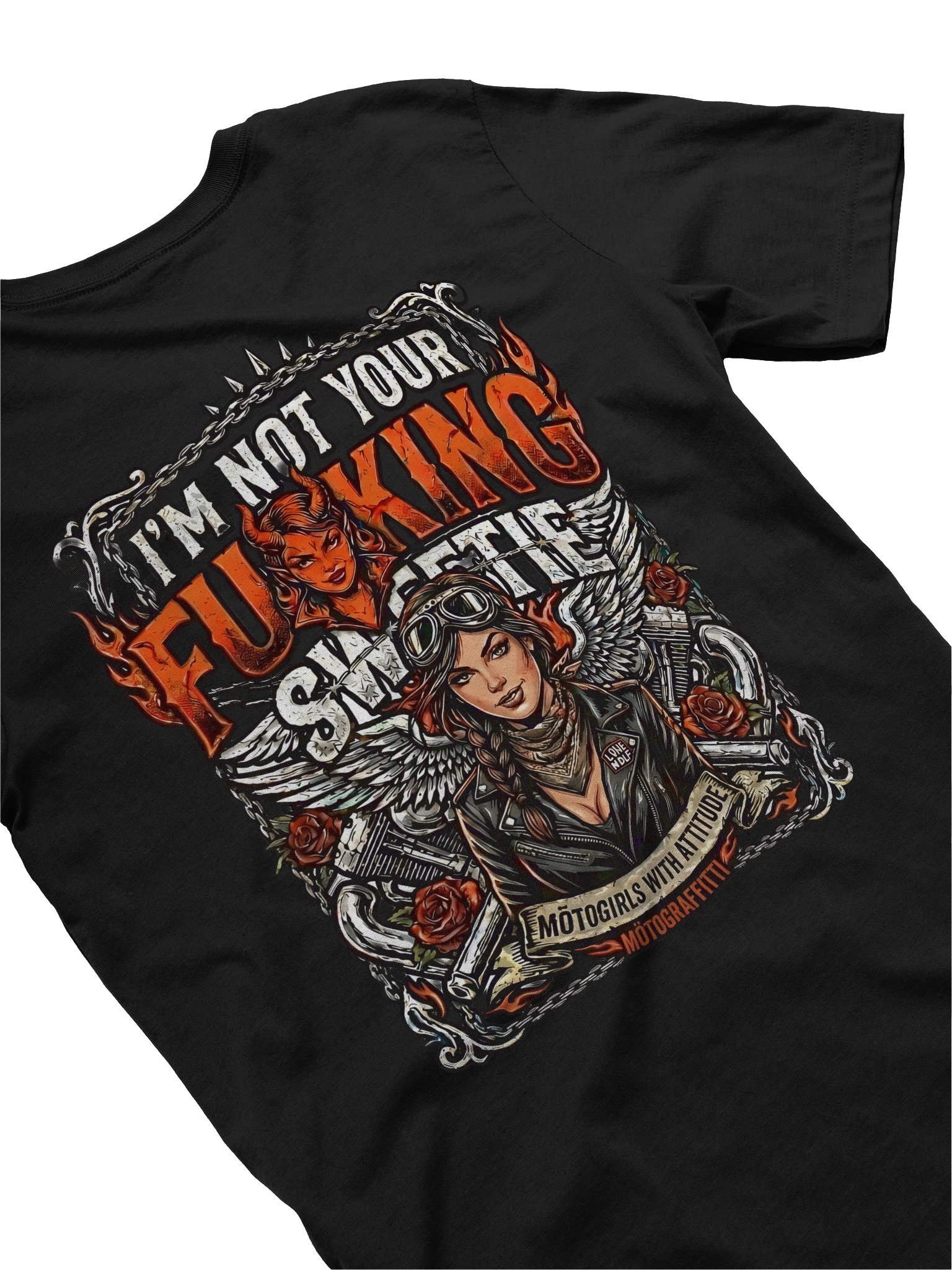 I'm Not Your F*cking Sweetie MötoGirl T-Shirt product image (4)