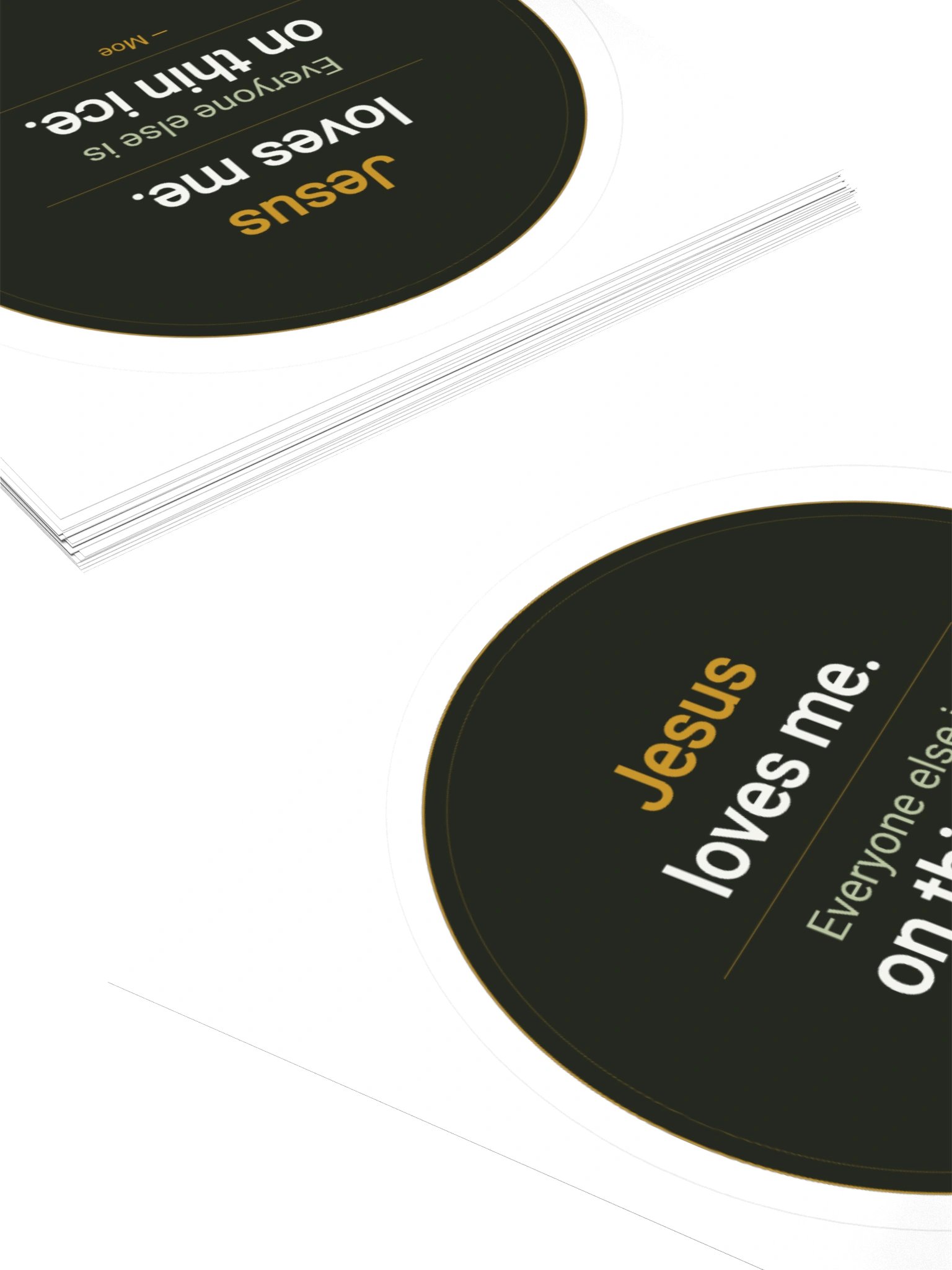 Jesus Loves Me Sticker product image (10)