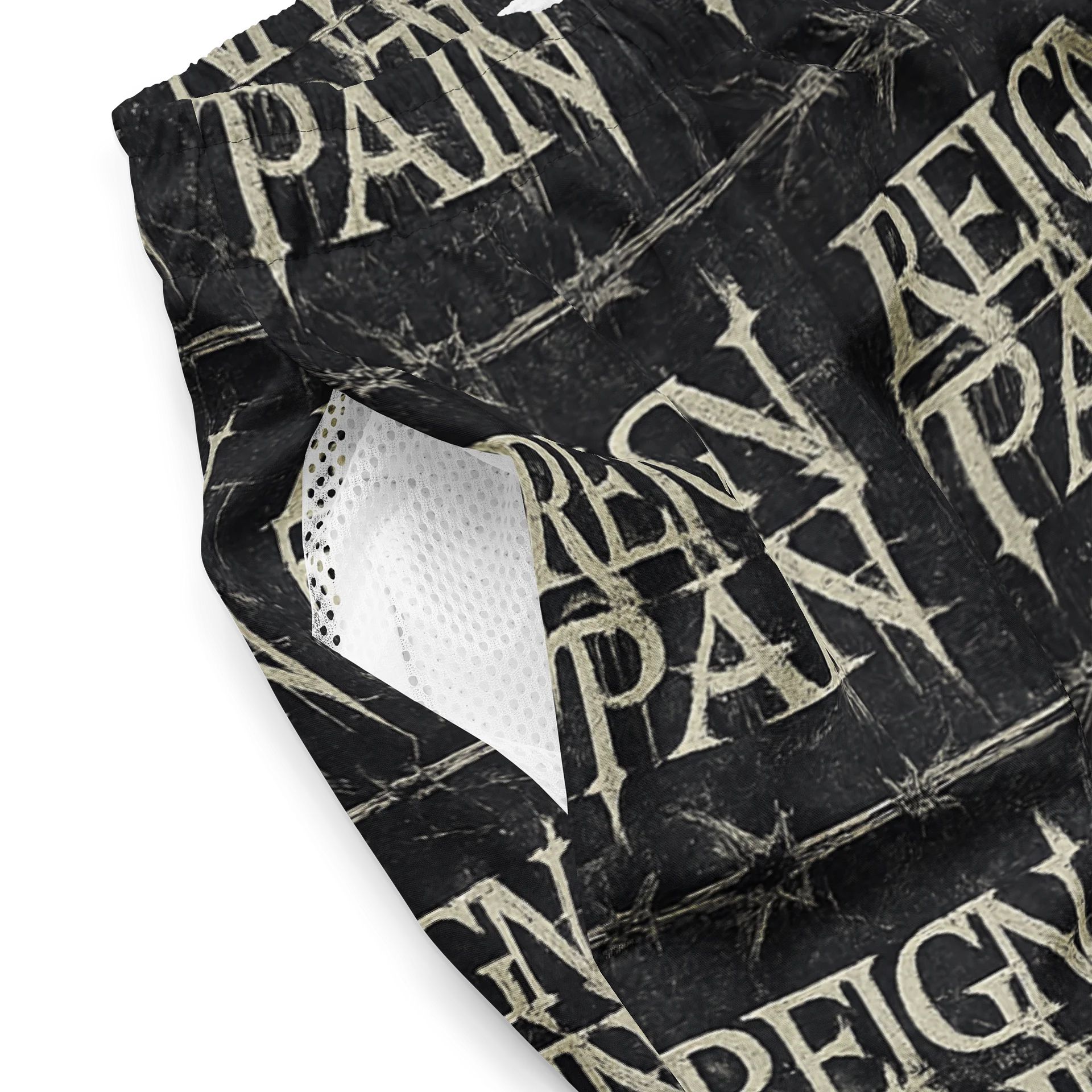 REIGN IN PAIN All-Over Print Swim Trunks product image (3)