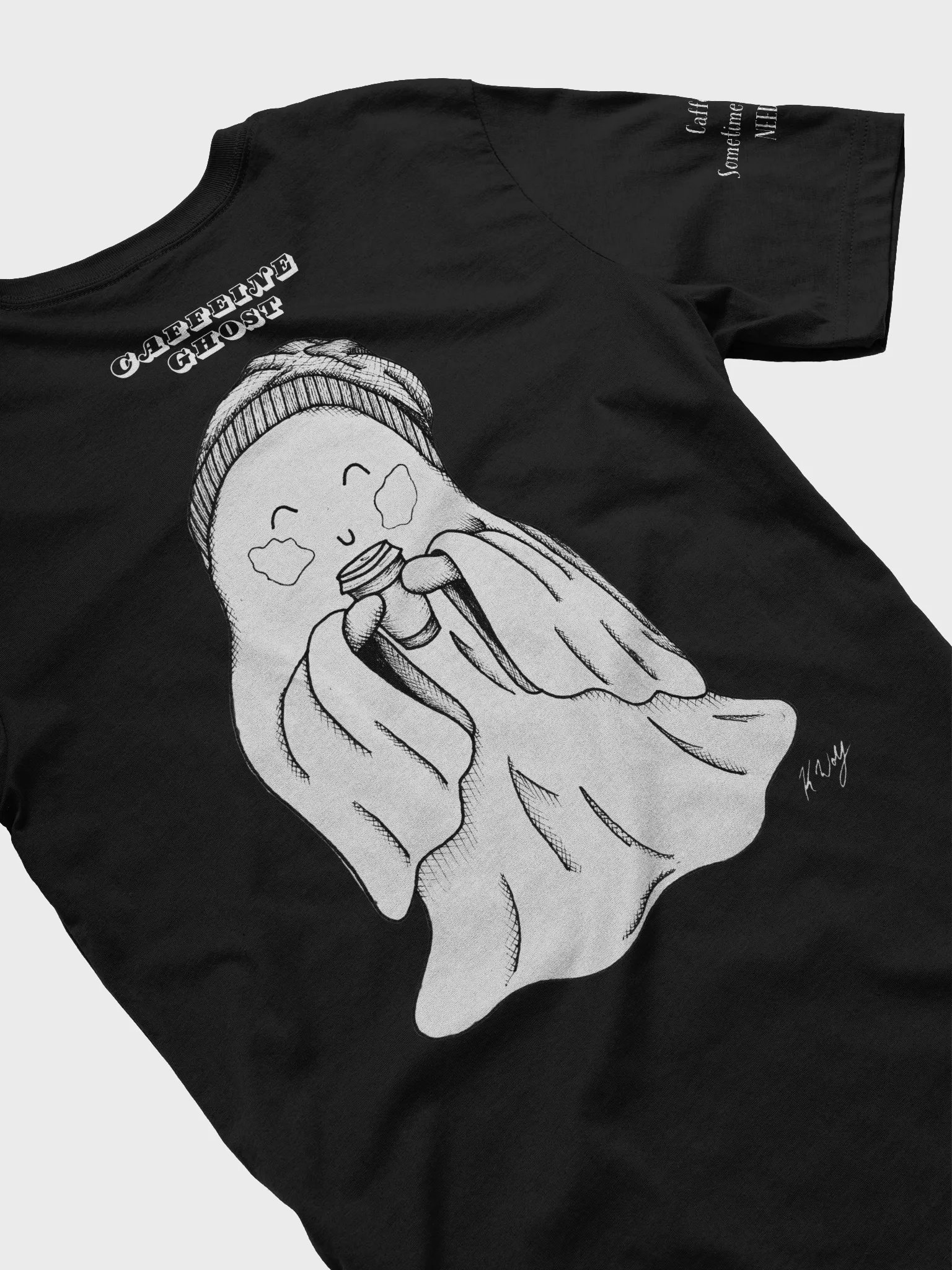 Caffeine Ghost T-Shirt product image (4)