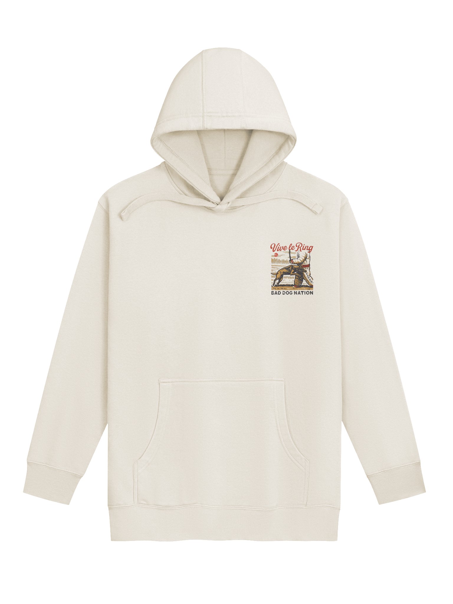 Vive le Ring Vintage - French Ring - Premium Adult Unisex Hoodie product image (2)