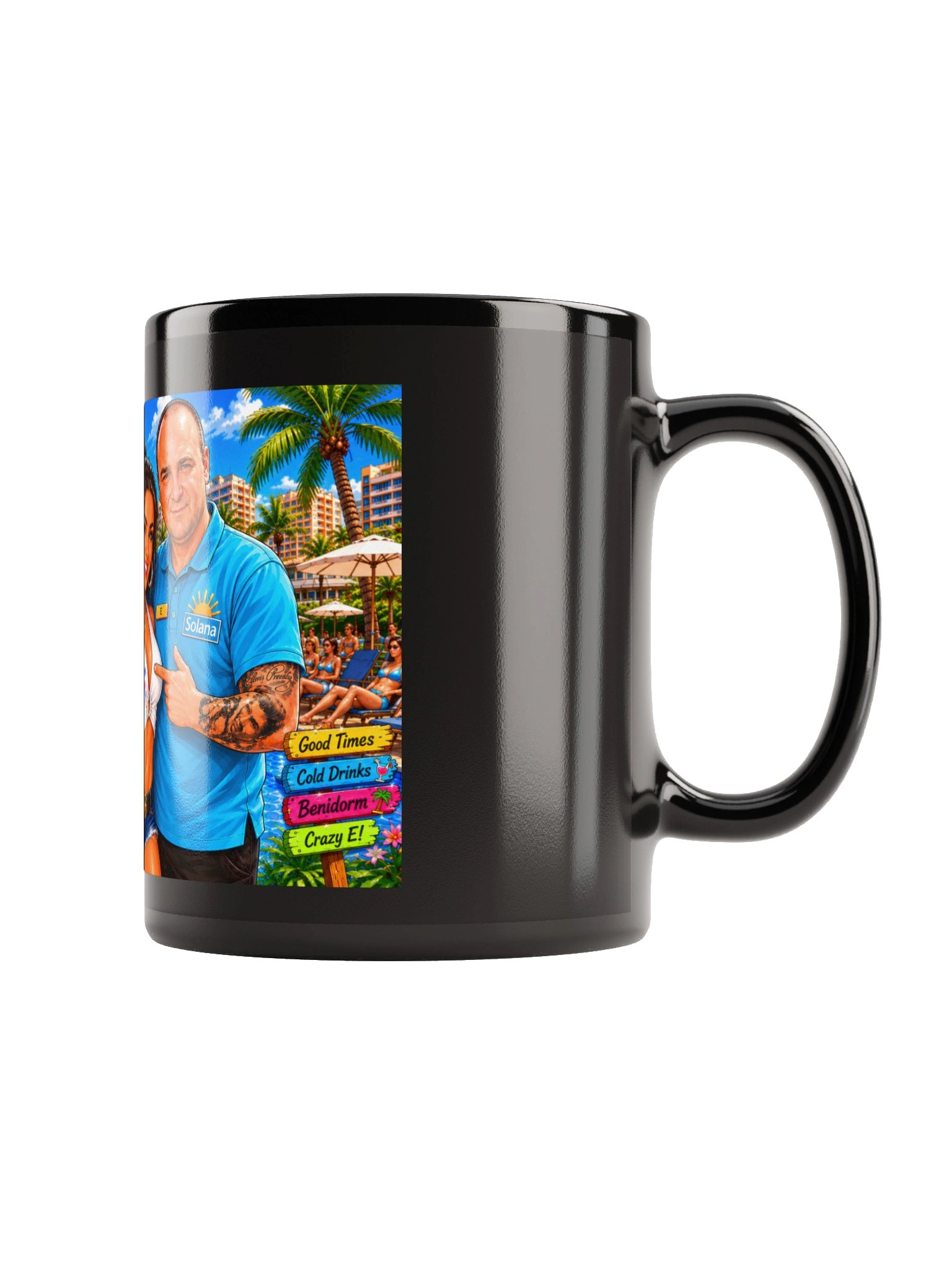 Benidorm Crazy E Poolside Chaos Mug product image (6)