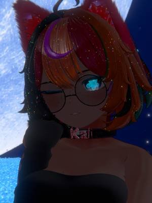 FW: Just another night in VR. ✨️🌙 #vrchat #vr #virtualphotography #avatar #fyp