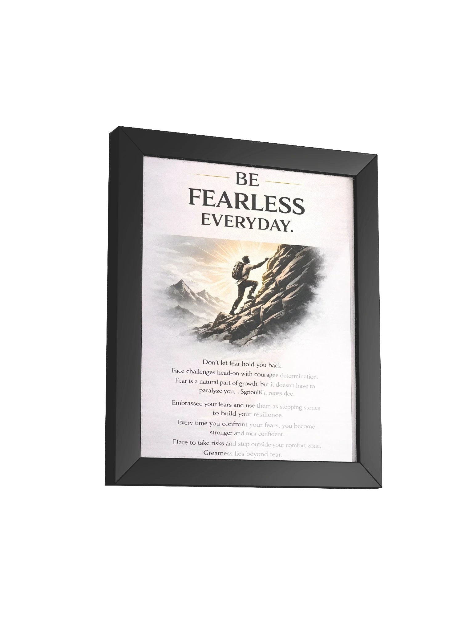 Be Fearless Everyday – Courage, Growth & Inner Strength Wall Art product image (39)