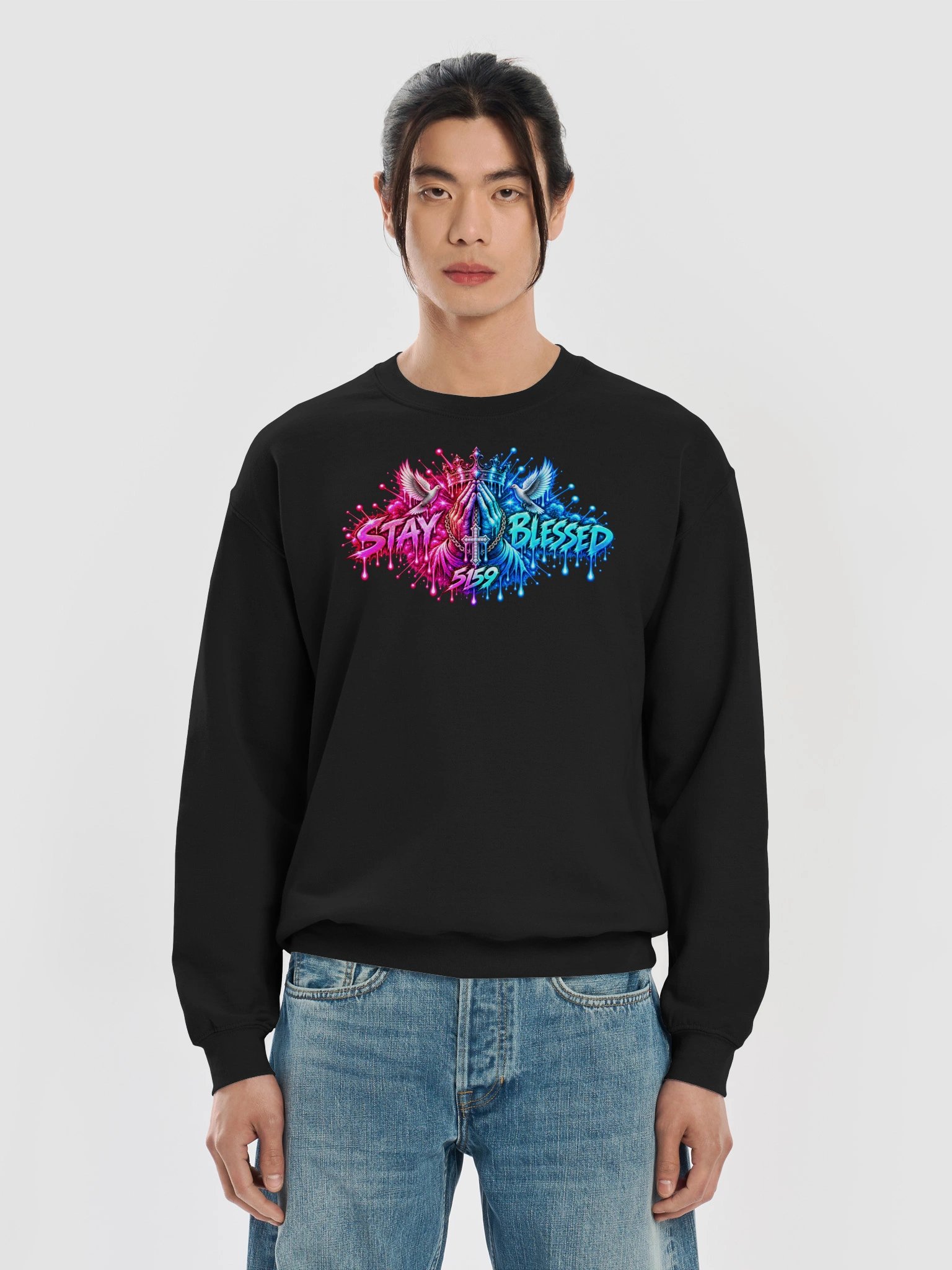 5159 Stay Blessed (Unisex) Sweatshirt product image (17)