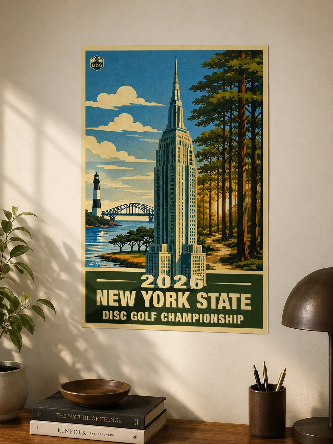 New York State Disc Golf Championship – Poster product image (1)
