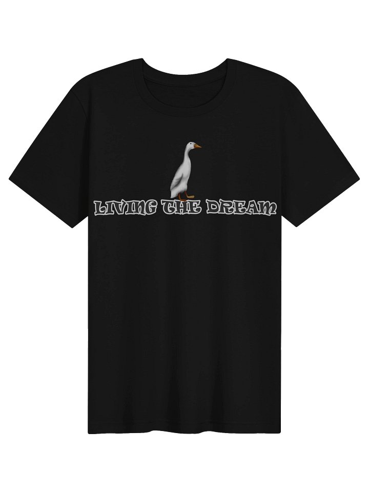 Duck "LIVING THE DREAM" T-Shirt. Women's Bella+Canvas Supersoft T-Shirt product image (1)
