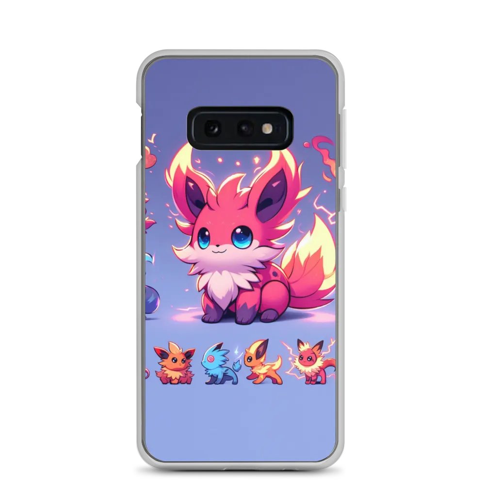 Flame Foxes Clear Samsung® Clear Case product image (3)