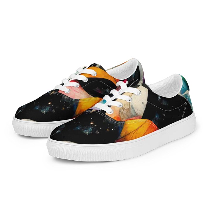 women's starry leaf symphony canvas shoes product image (2)