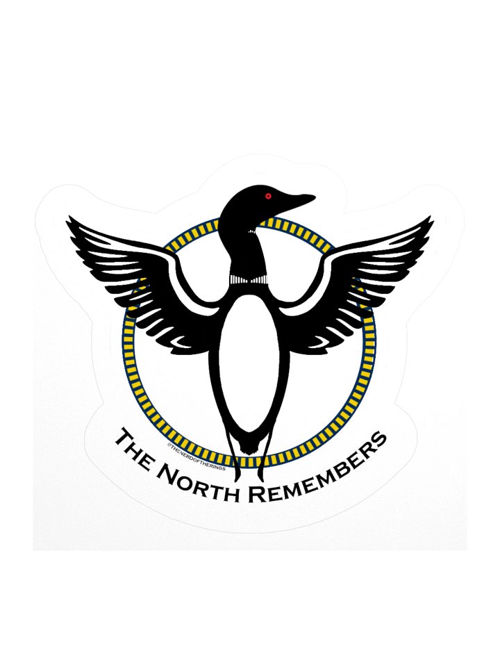 The North Remembers Loon Sticker product image (1)