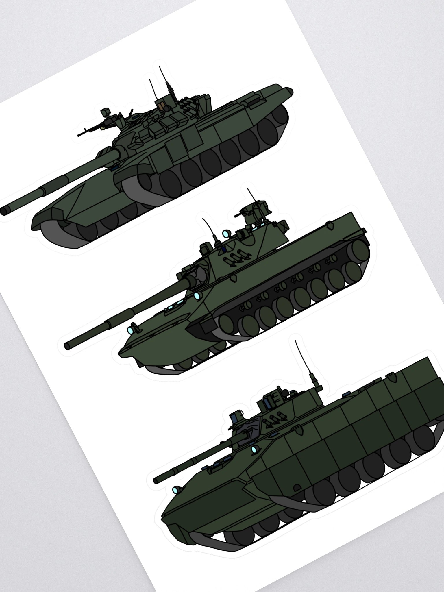 Woodland Russia Sticker Sheet product image (1)