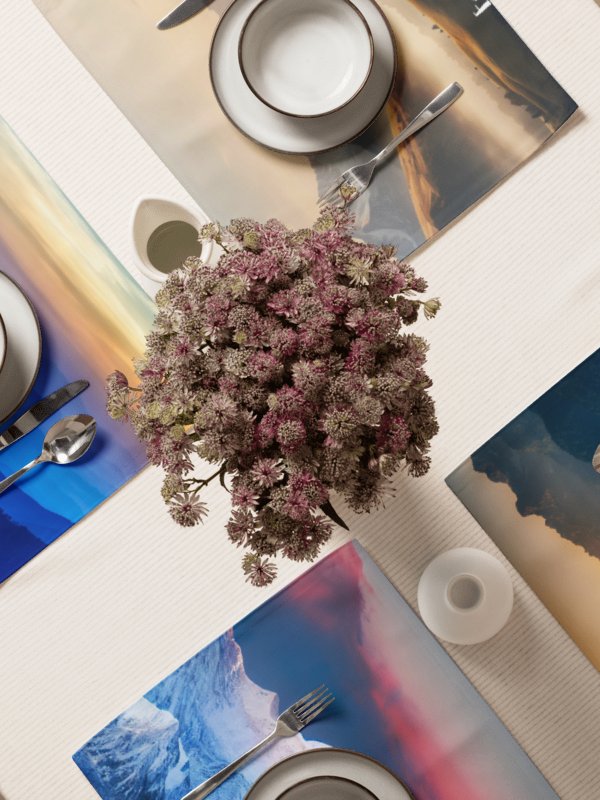 Gallery Horizons Placemats – Custom Art Set of Four product image (2)
