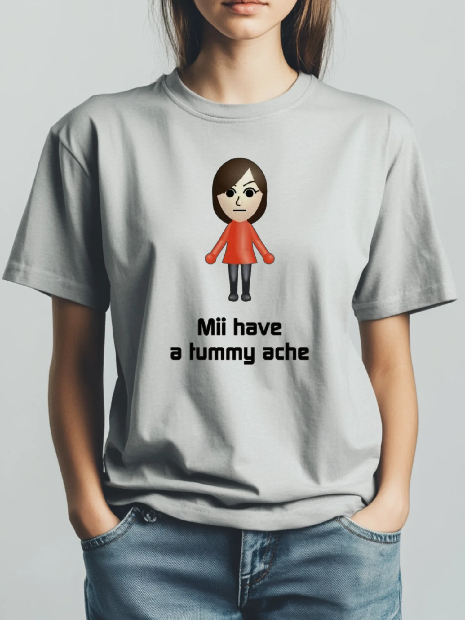Mii Have A Tummy Ache Shirt product image (2)