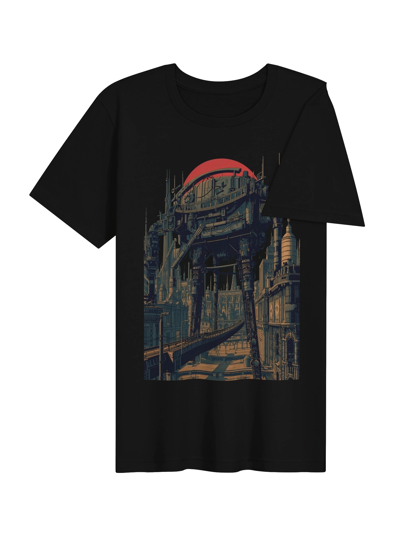 Red Sun Walker Lightweight T-Shirt product image (7)