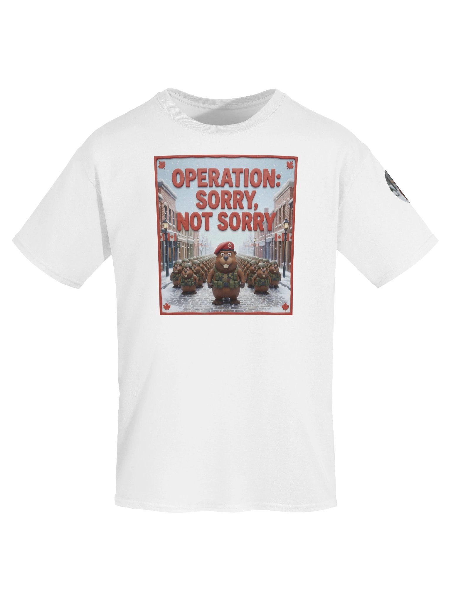 Operation: Sorry | Command Center Heavyweight Tee (White) product image (7)