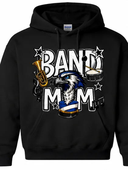 Band Mom Gildan Blend Hoodie product image (1)