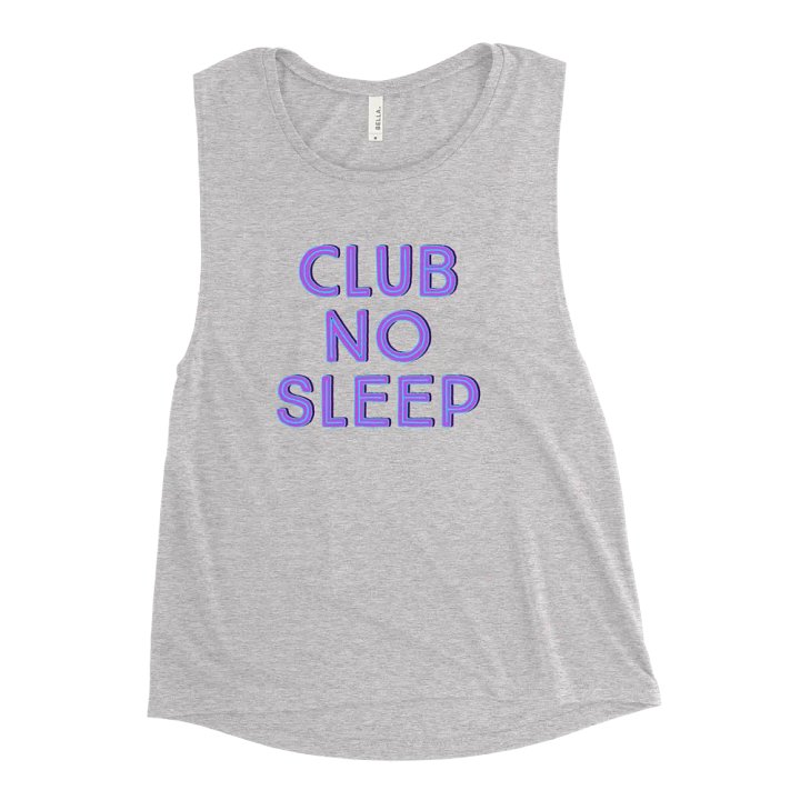 Club No Sleep - Flowy Muscle Tank product image (17)