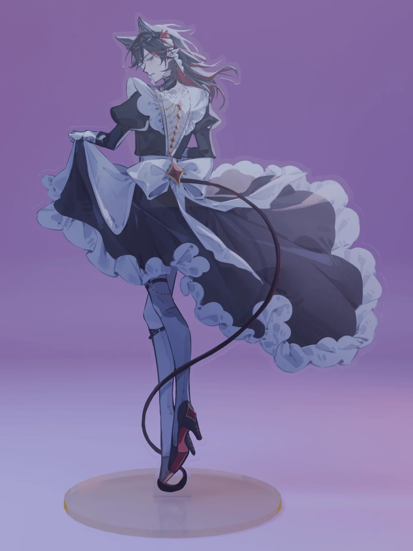 Cat Maid Libo: 7.5" Acrylic Standee product image (1)