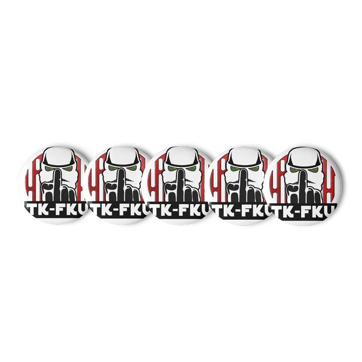 TK-FKU Pin Buttons Set. product image (2)