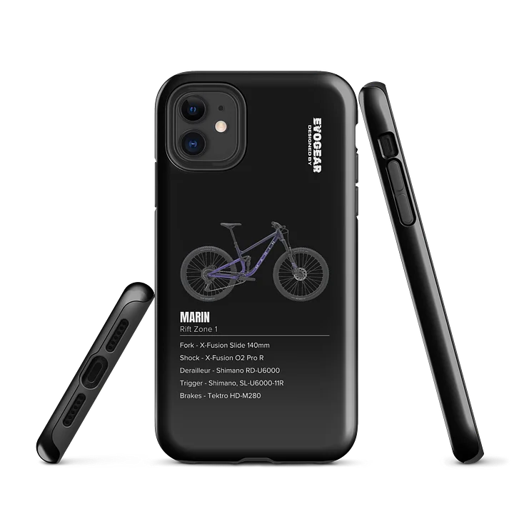 Black Marin Rift Zone 1 iPhone Case product image (1)