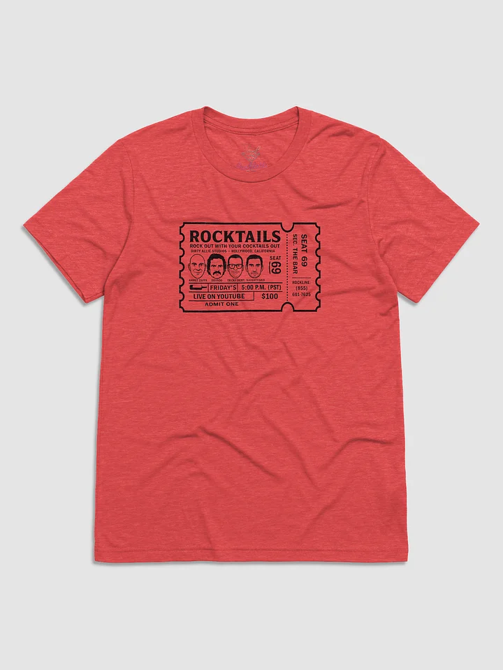 Rocktails Ticket T-Shirt product image (3)