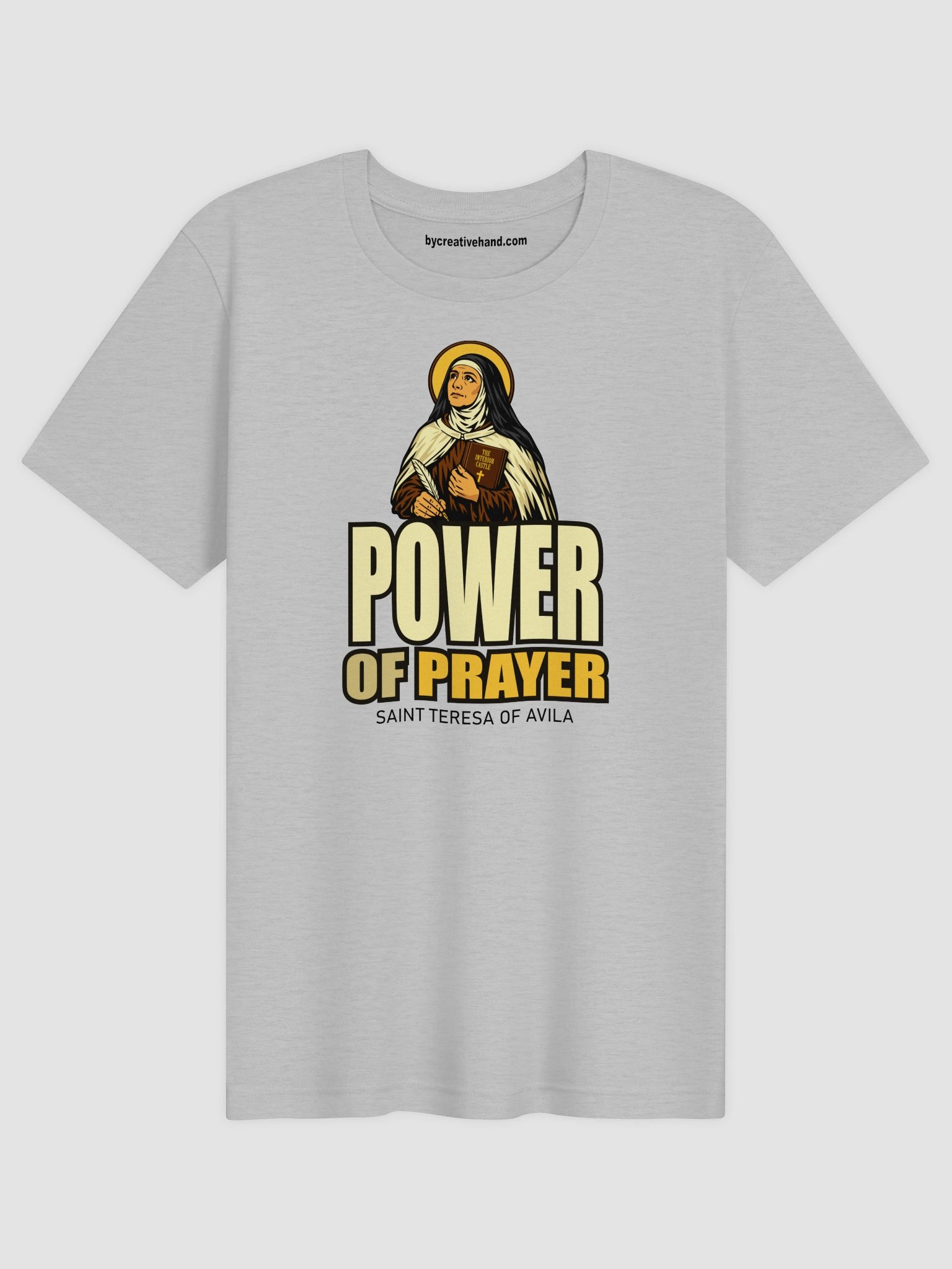 Power of Prayer - Saint Teresa of Avila T-Shirt (Front & Back) product image (3)