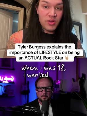 @.TYLERBURGESS of @American Monster explains the importance of lifestyle on being a Full-Time Touring Vocalist. The full 94 minute interview  is available now on my YT page (link in bio) #TylerBurgess #VocalCoach #FYP 