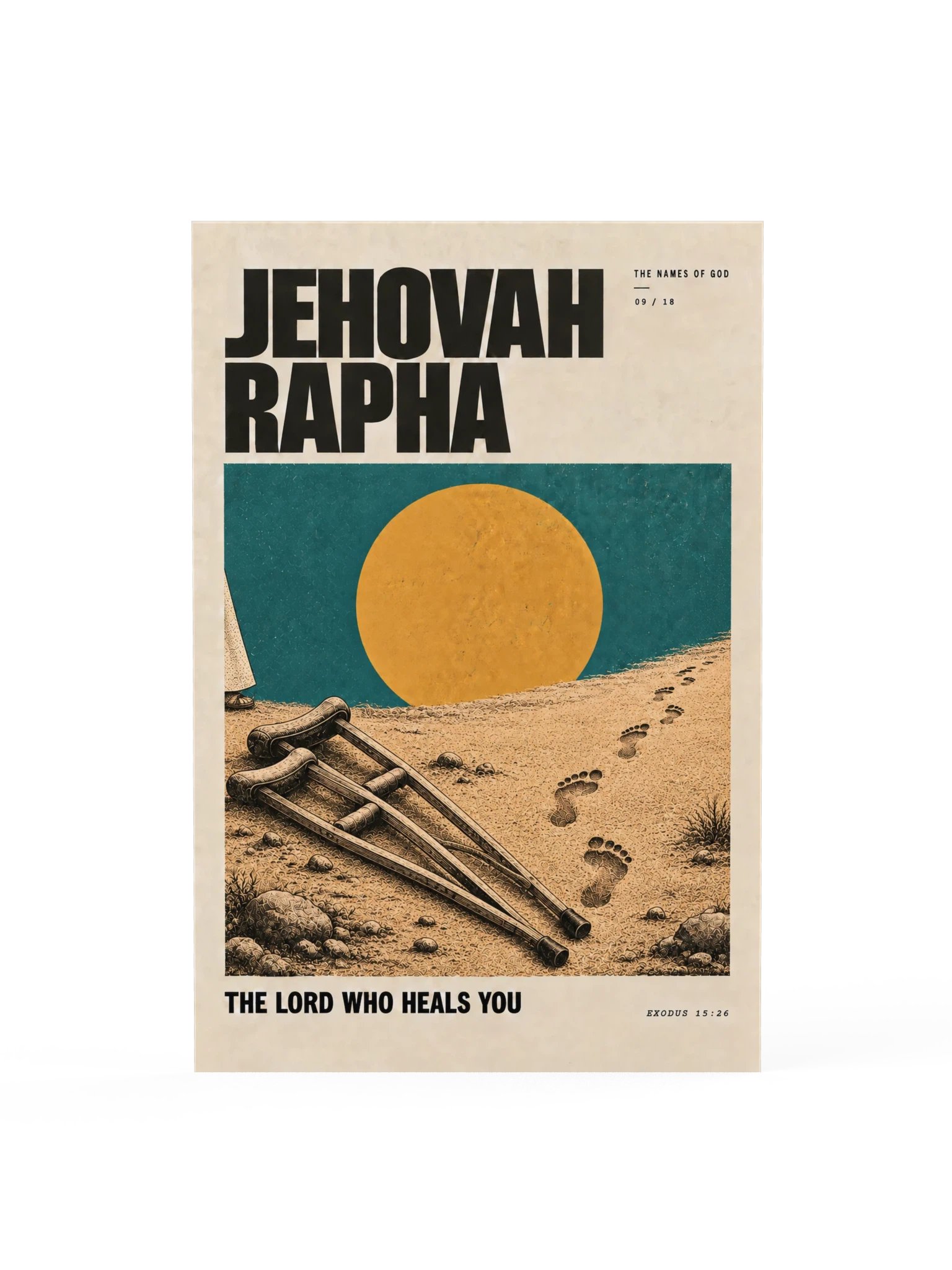 Jehovah Rapha | Names of God Art Print product image (1)