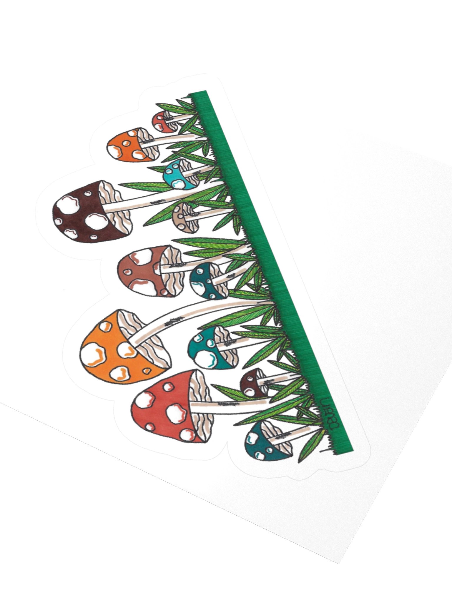Funky Mushrooms Sticker product image (3)