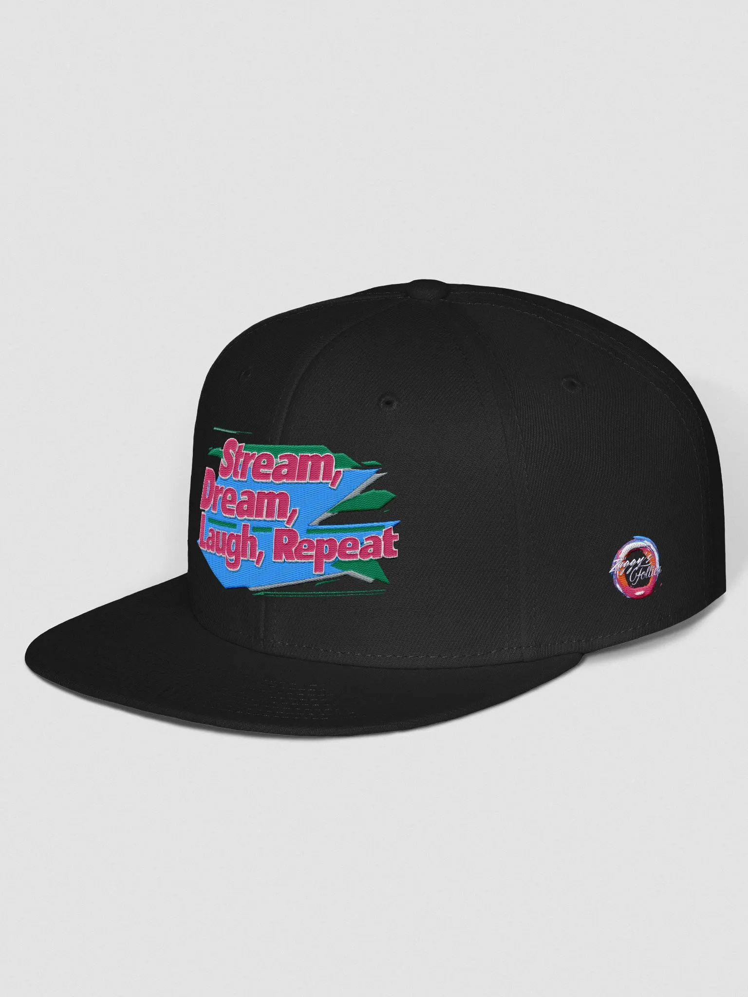 Stream, Dream, Laugh, Repeat Snapback product image (2)