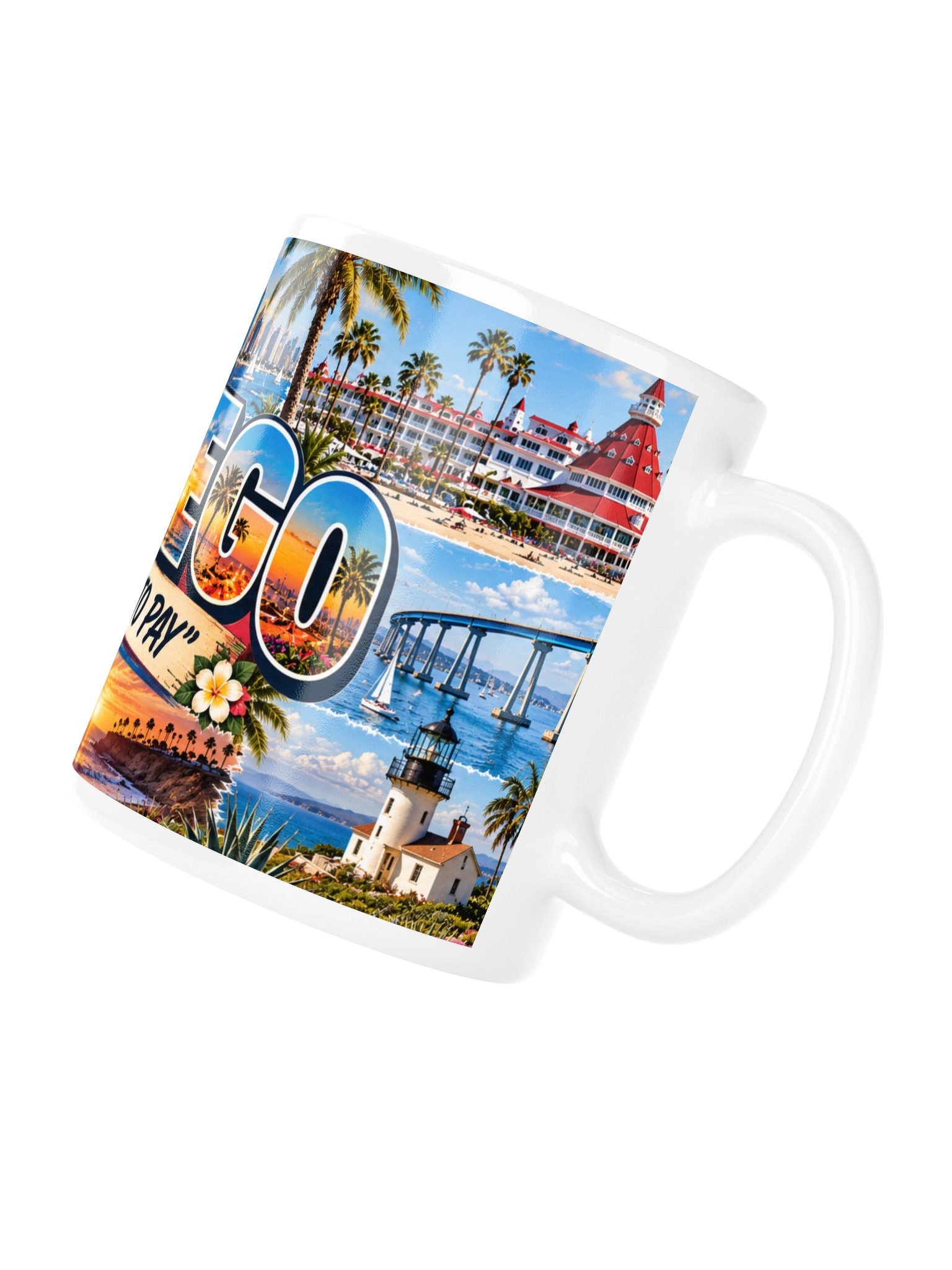 San Diego – A Small Price to Pay | Sarcastic Political Coffee Mug product image (4)
