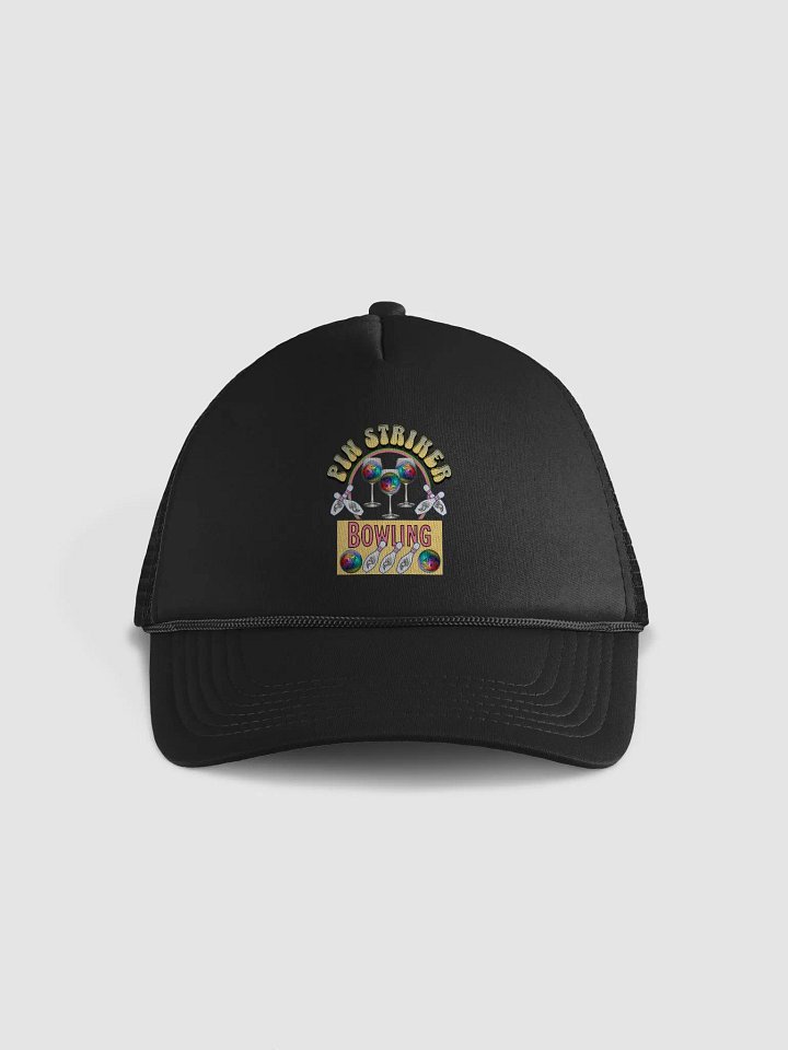 Pin Striker Bowling Foam Trucker Hat product image (1)