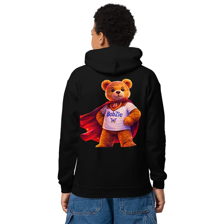 Bobzie Superhero Youth Hoodie | Brave By Nature Edition by FayzieBobs product image (2)