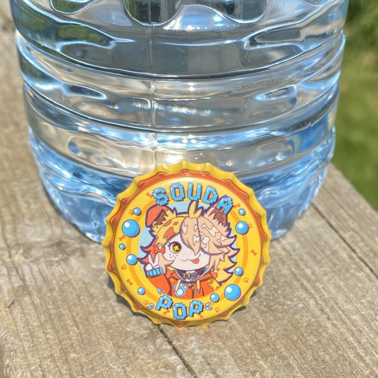Souda Anzu Bottle Cap Pin product image (4)
