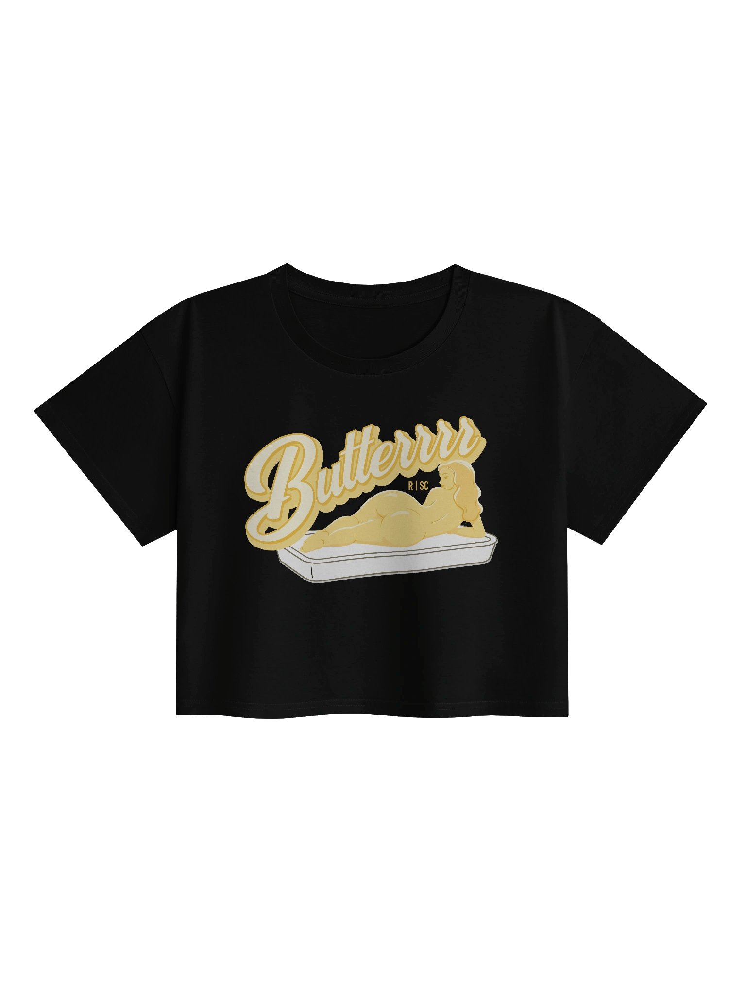 Butterrrr Girl Crop Top product image (1)