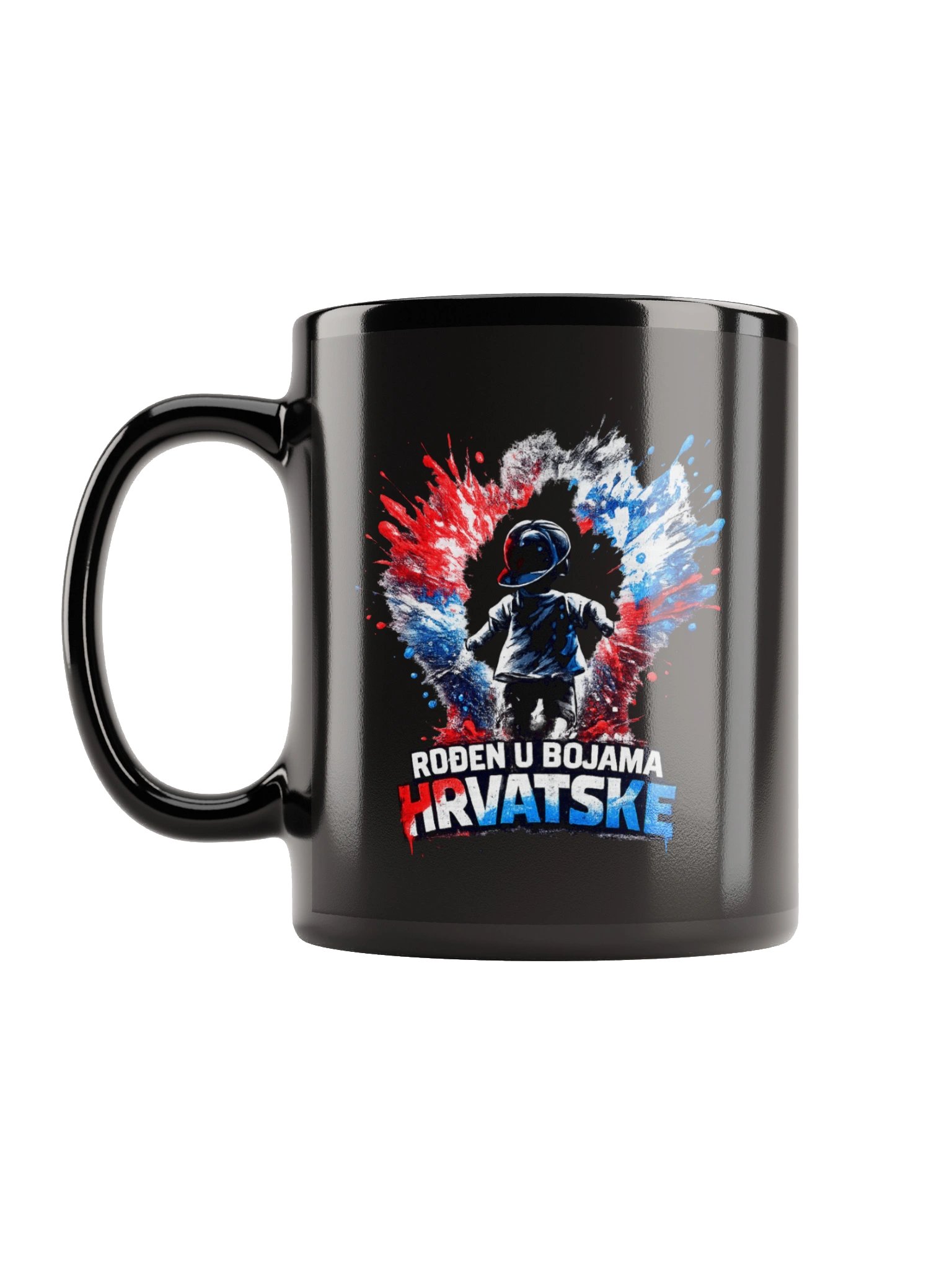 ROĐEN U BOJAMA HRVATSKE - VISOKO KVALITETNA ŠALICA product image (11)