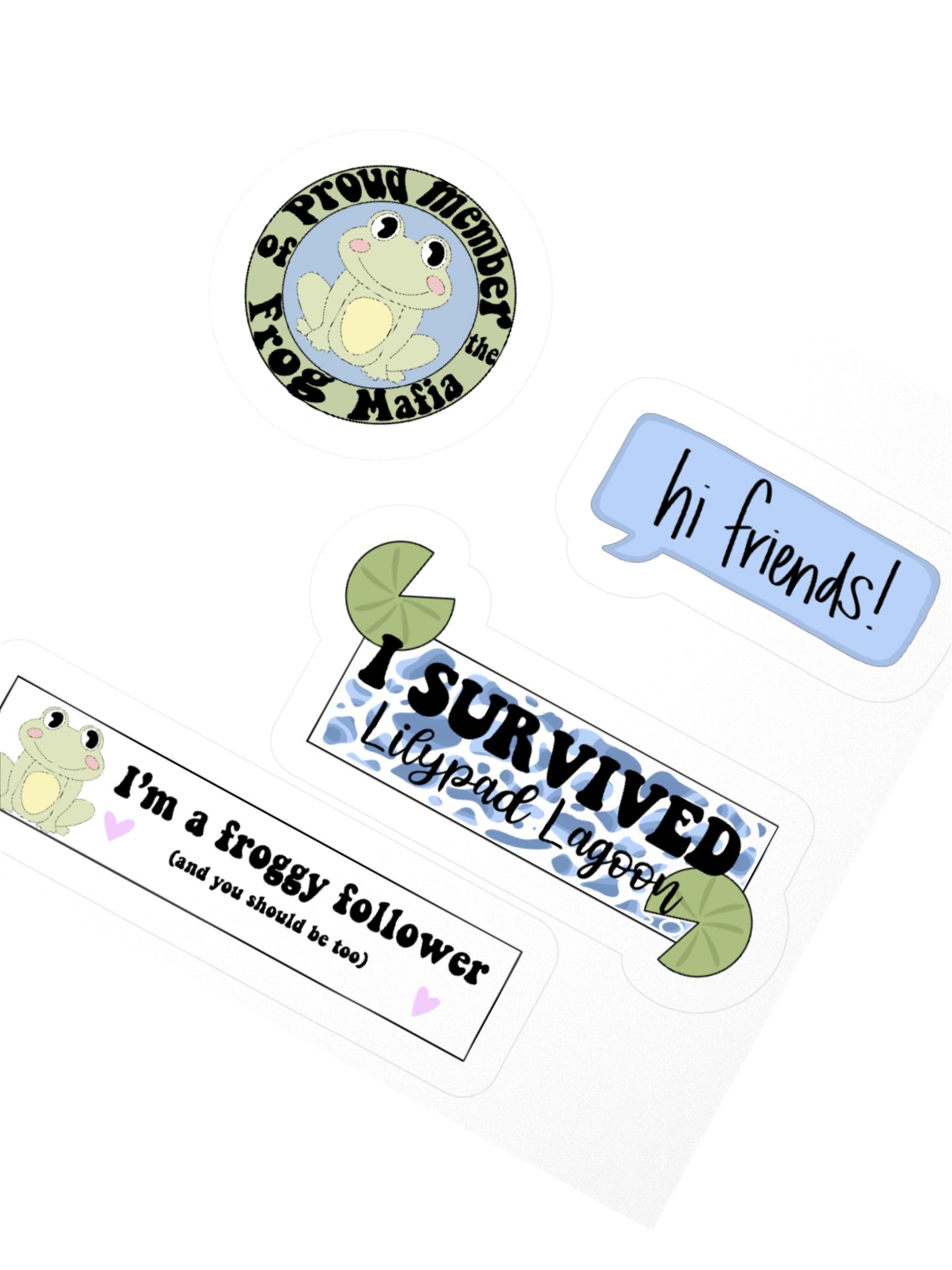 Frog Mafia Sticker Bundle product image (6)