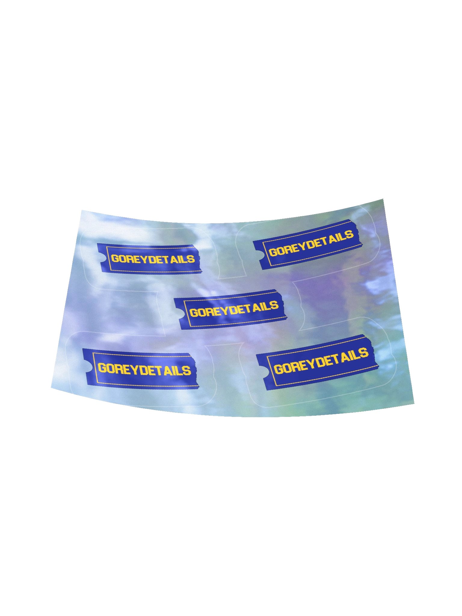 Be Kind, Please Rewind - Kiss-Cut Holographic Sticker Sheet product image (16)