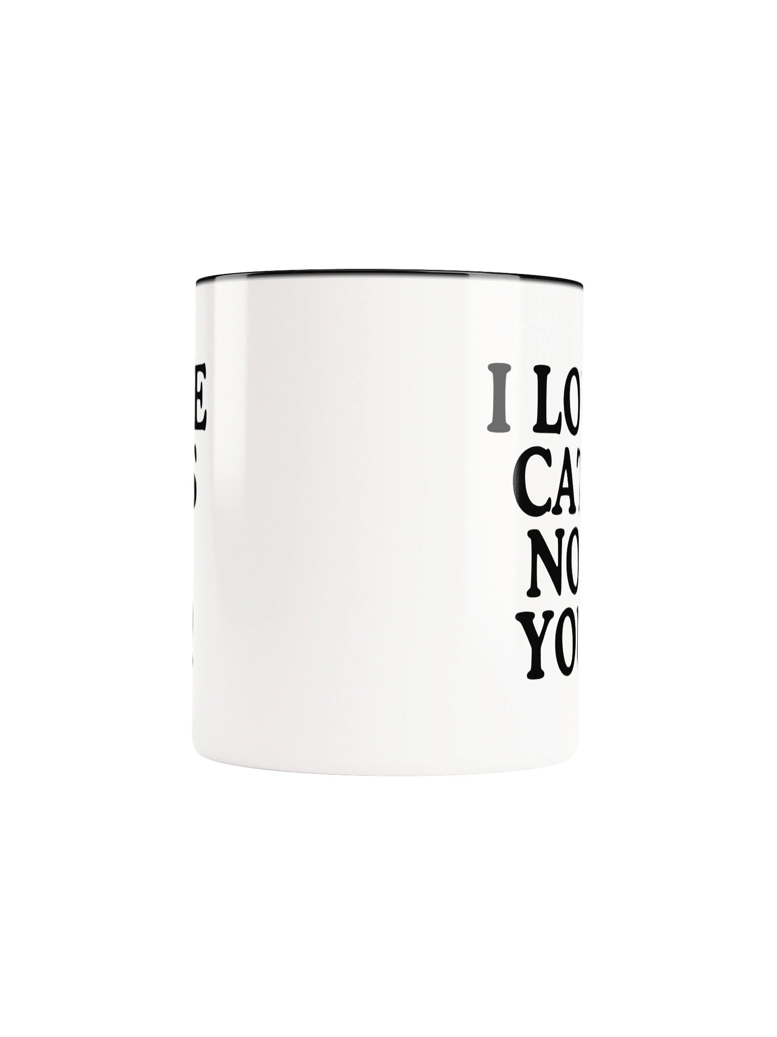 I Love Cats Not You Mug product image (34)