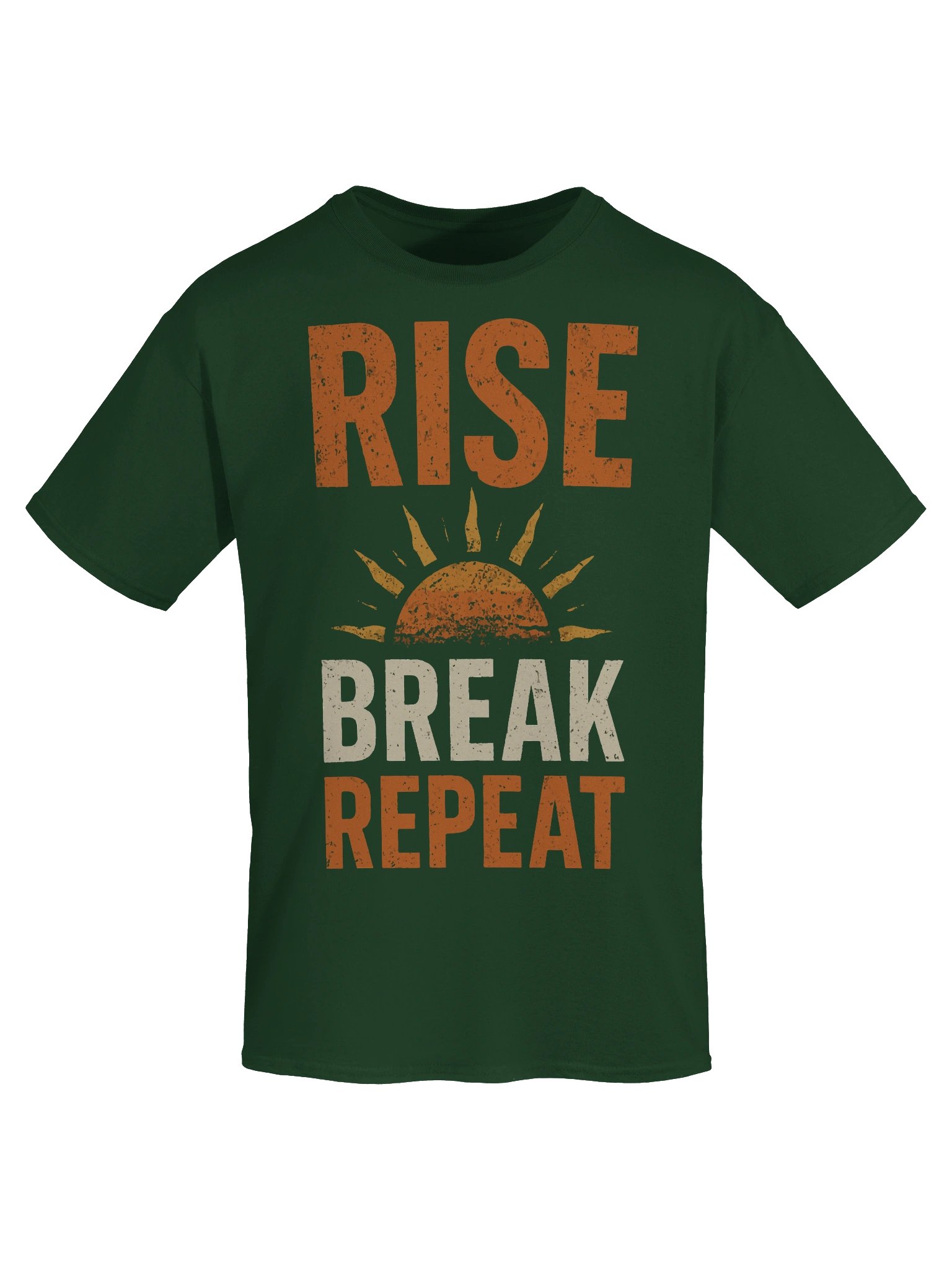 Rise • Break • Repeat – Motivational Sunrise Tee product image (7)
