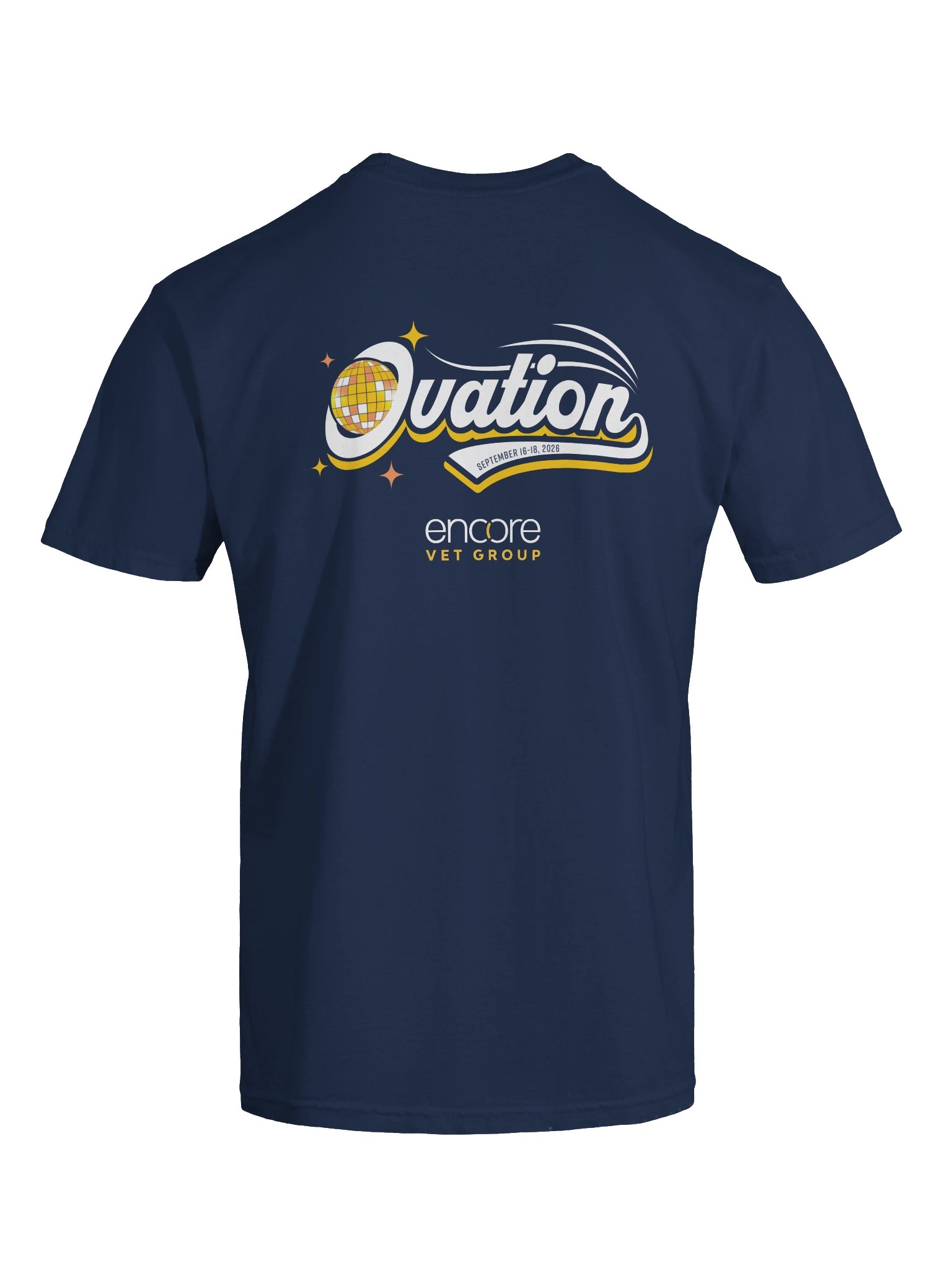 Ovation 2026 T-Shirt with Lgoo on Back product image (7)