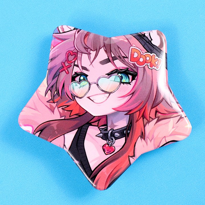 Smitten Seraph Star Can Badge [PREORDER] product image (1)