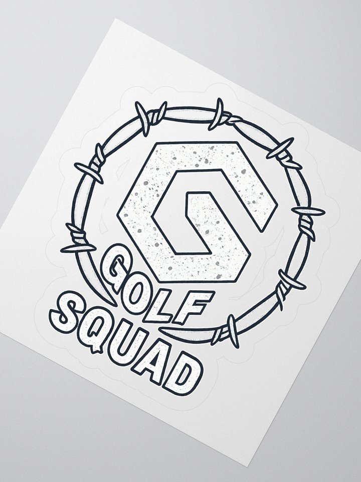 Golf Squad Resistance Emblem Vinyl Sticker product image (6)