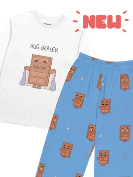 Choco Hug Dealer Pajamas Set