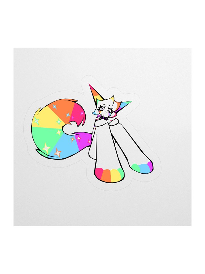 sparklewolf radio sticker product image (1)