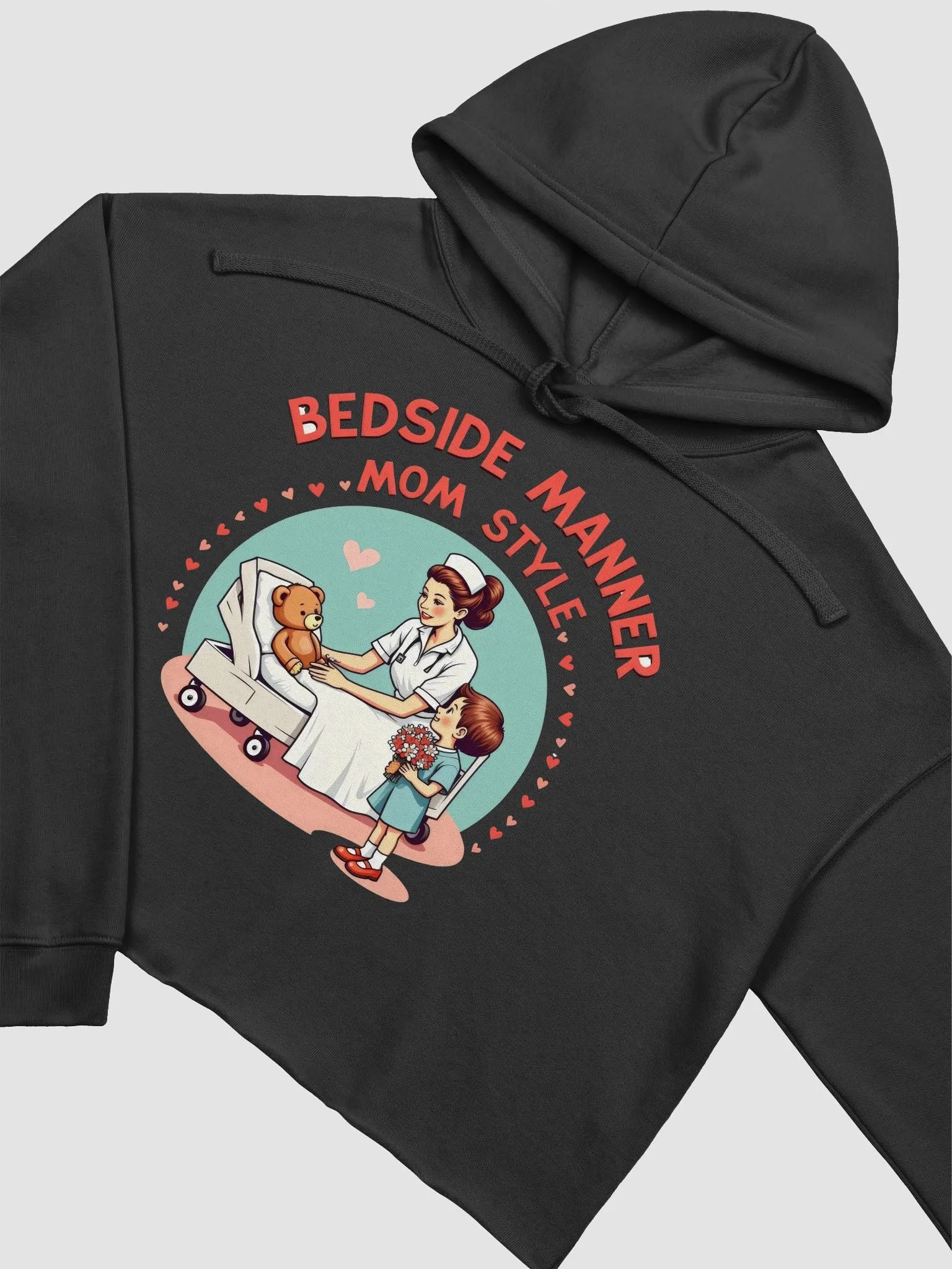Mom-Style Bedside Manner Crop Hoodie product image (23)