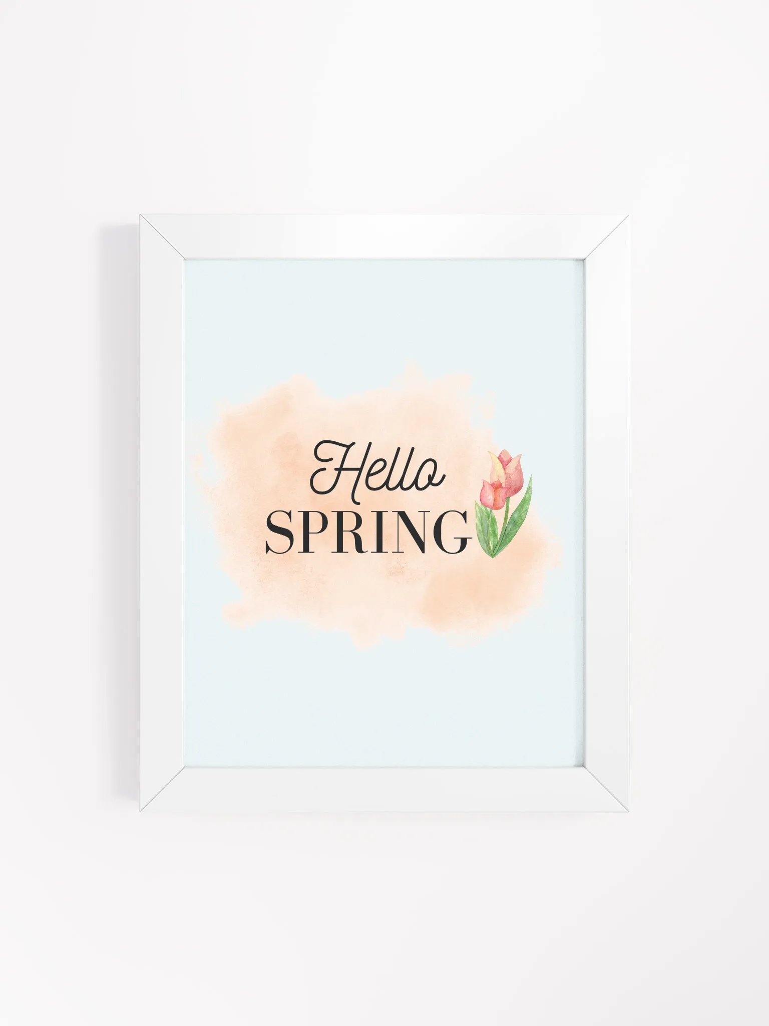 Hello Spring Matte Poster product image (3)