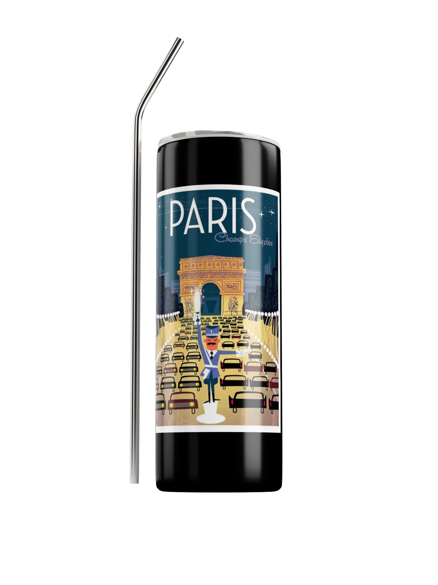 Paris Champs-Élysées Travel Tumbler product image (1)