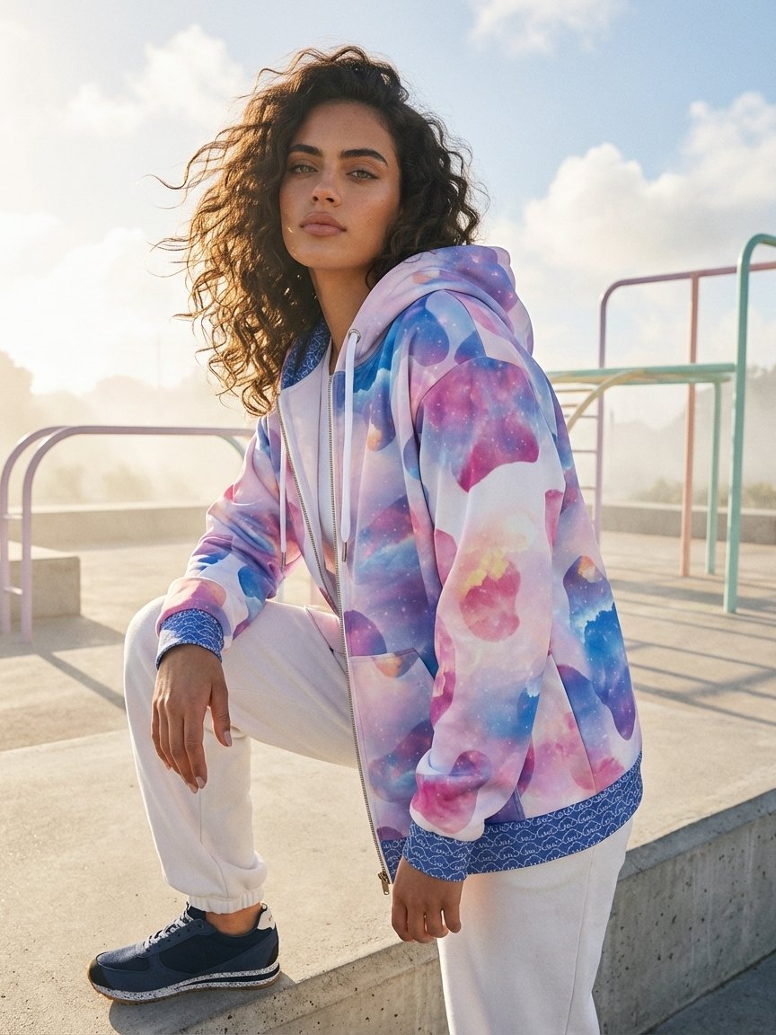 Crazy Cow-Recycled Unisex Zip Hoodie product image (4)